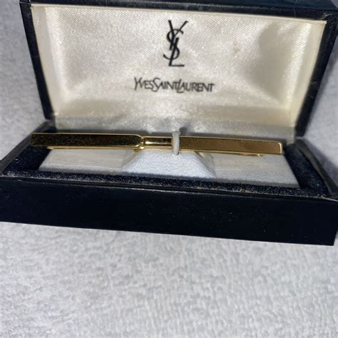 ysl men tie|ysl tie clip.